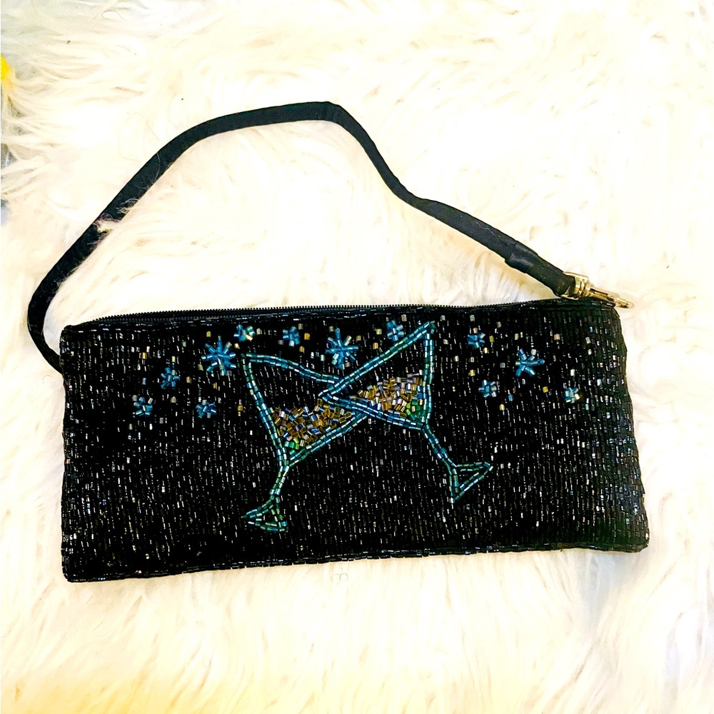Liz Claiborne beaded mini bag